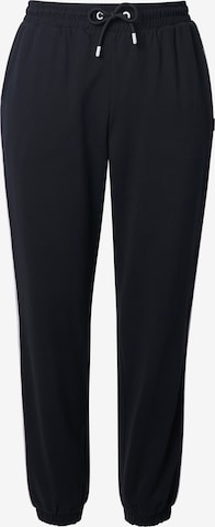 Pantalon Ulla Popken en noir : devant