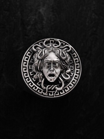 REYTEL Ring 'Gorgon Medusa' in Zilver