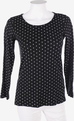 Tchibo Longsleeve-Shirt XXS-XS in Schwarz: predná strana