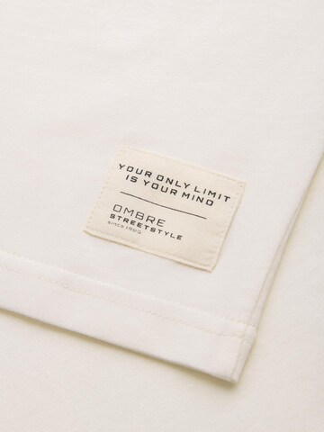 Ombre Shirt in White