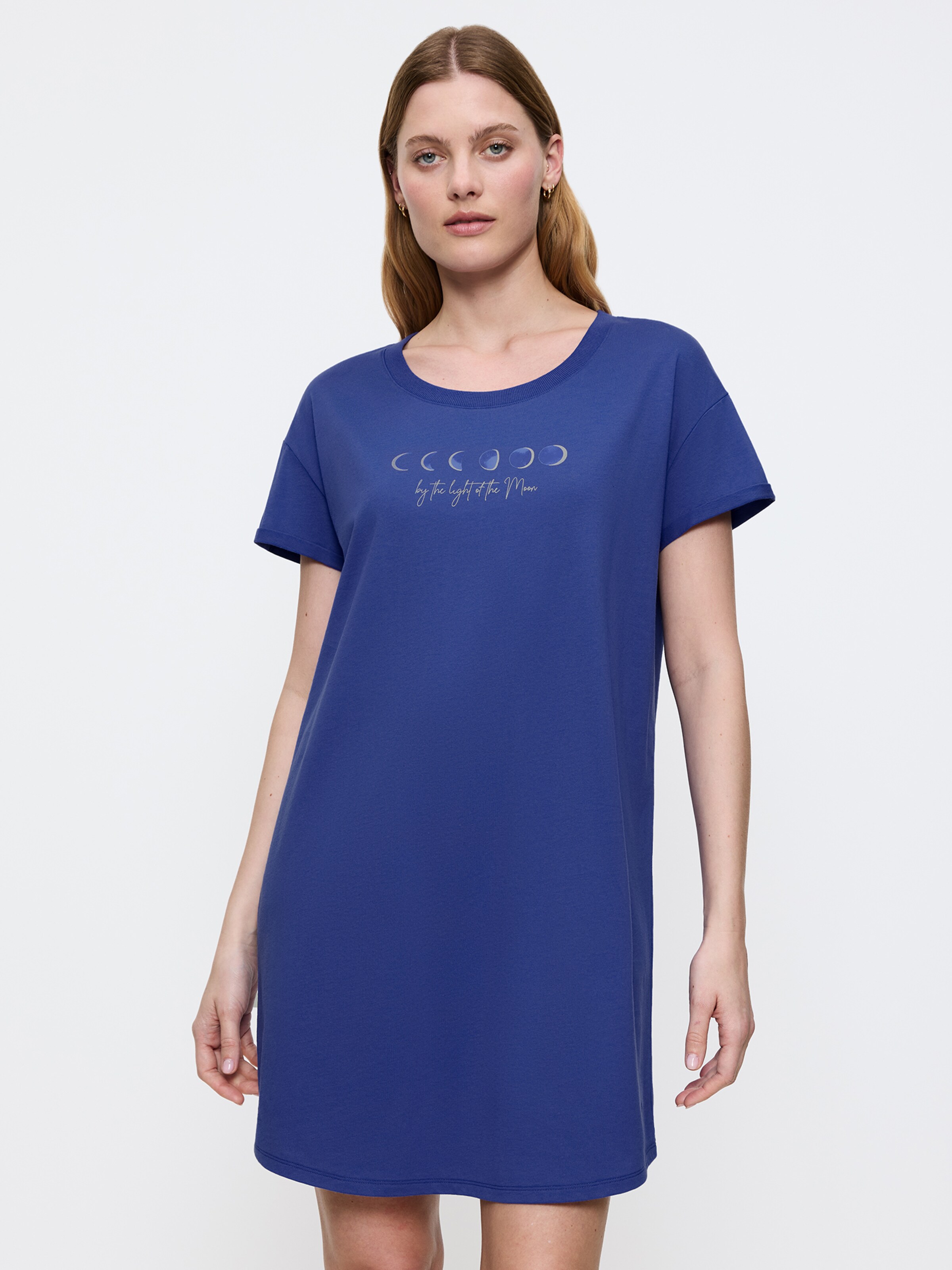 TRIUMPH Nightgown in Blue: front