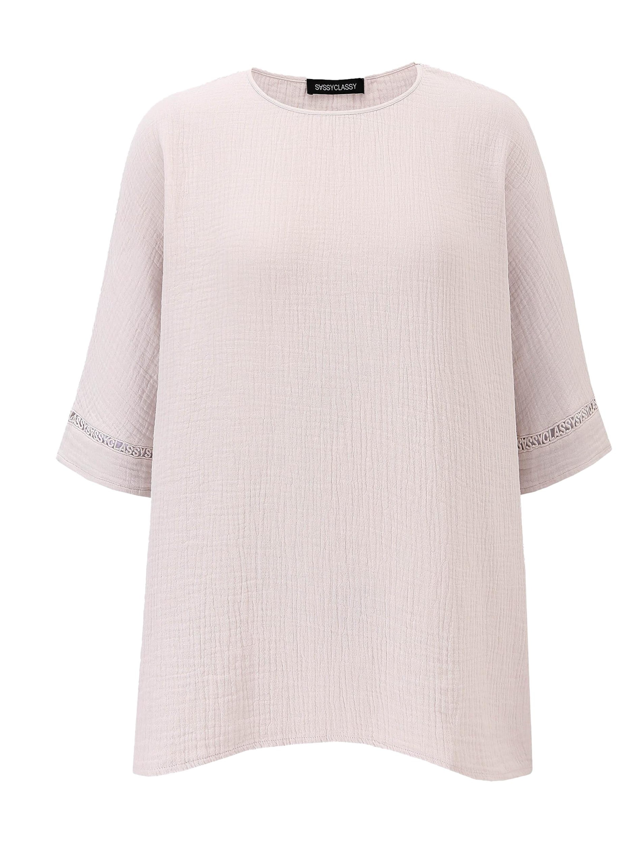 SASSYCLASSY Schlafshirt in Pink: Vorderseite