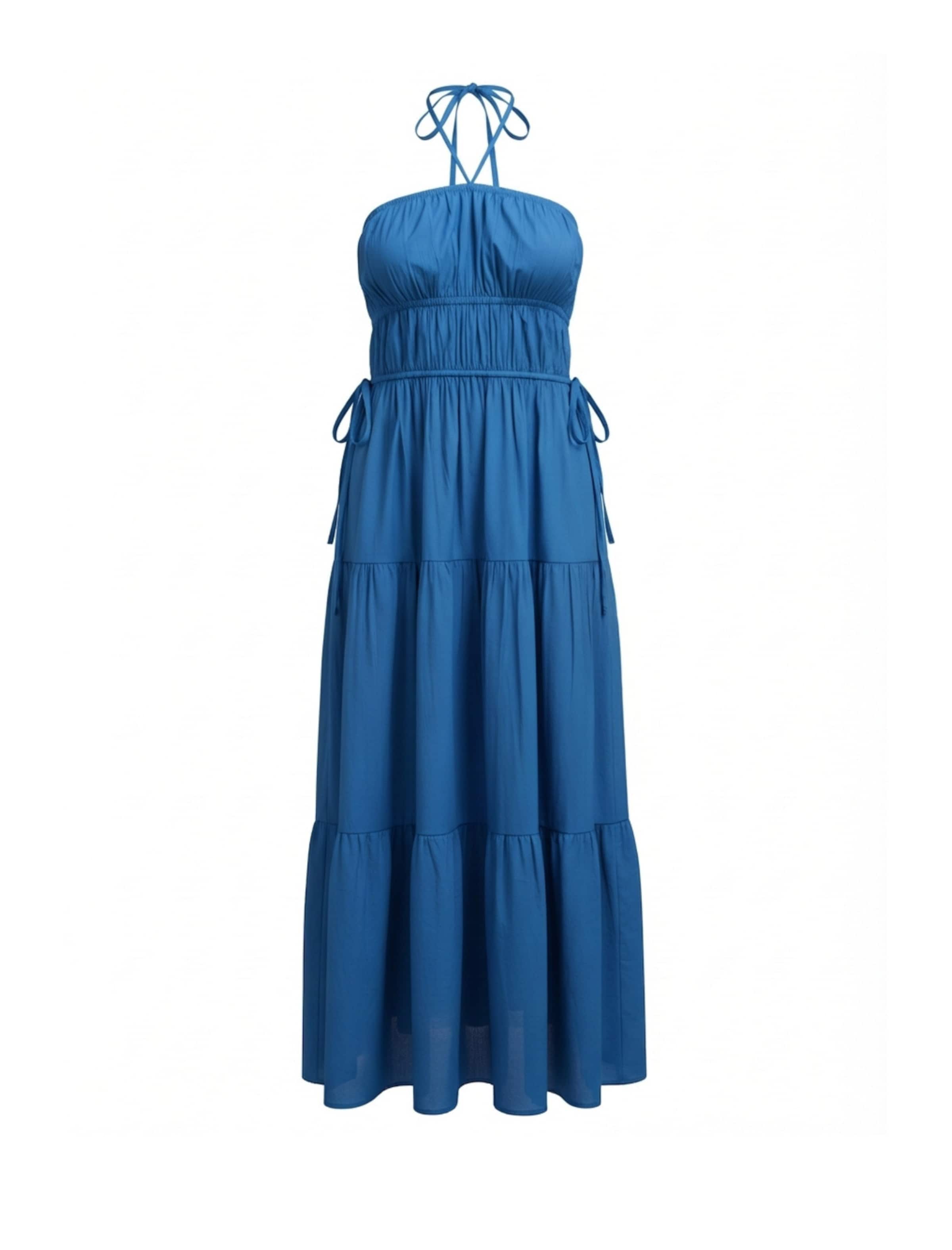 South Beach Kleid in Blau: Vorderseite