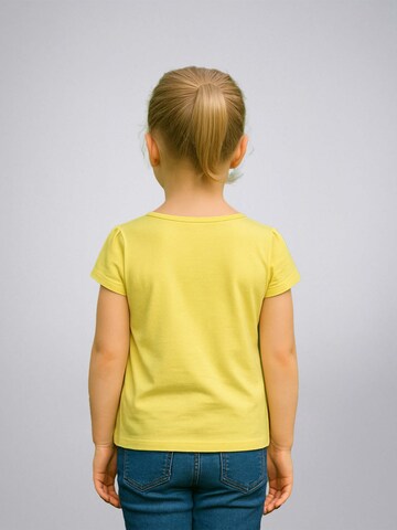 LEAFLETIC Shirt 'Leafletic Girls T-shirt' in Yellow
