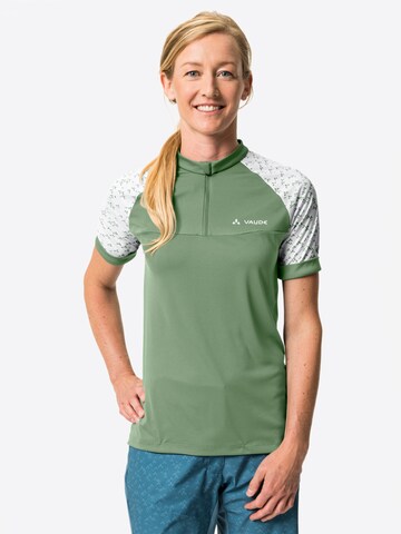 VAUDE Functioneel shirt 'Ledro' in Groen: voorkant