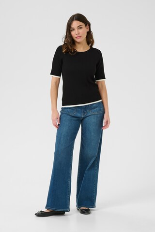 Kaffe - Pullover 'KALizza' em preto
