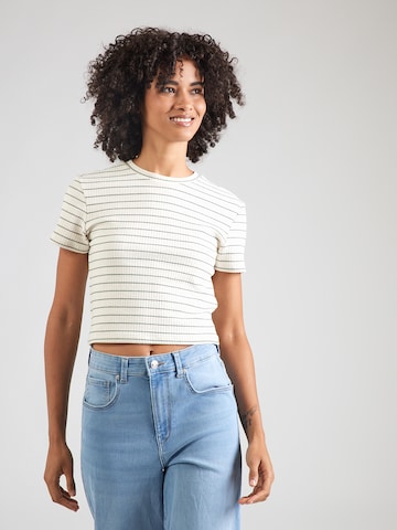 ONLY Μπλουζάκι 'ONLANITS' σε λευκό: μπροστά