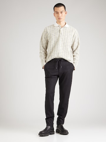 Regular Pantalon QS en noir
