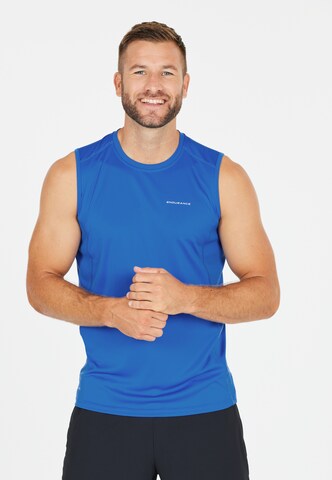 ENDURANCE Functioneel shirt 'Landeer' in Blauw: voorkant