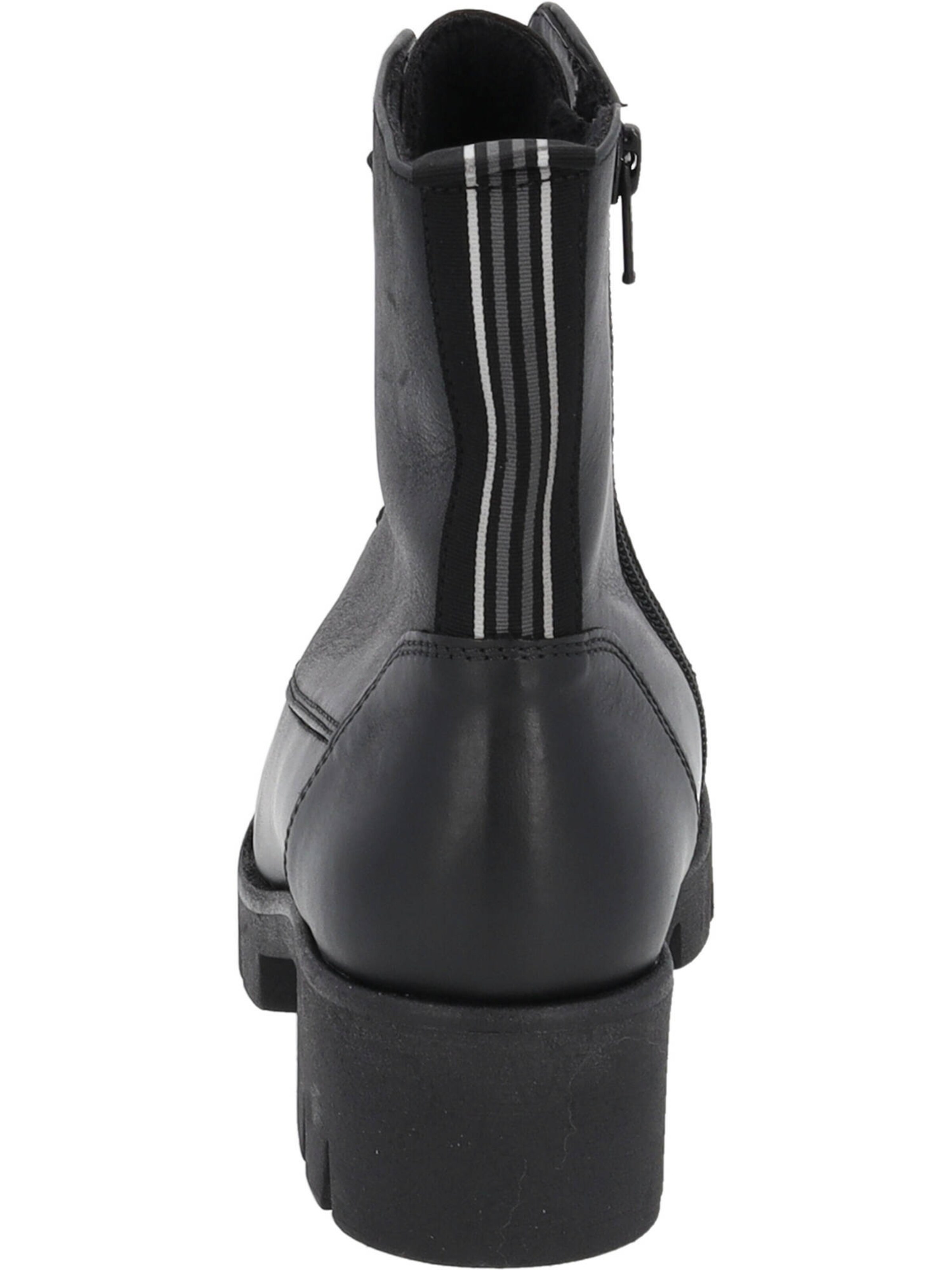 GABOR Lace-up bootie in Black