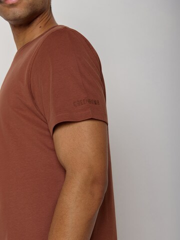 GREENBOMB Shirt 'Bike Downhill' in Bruin