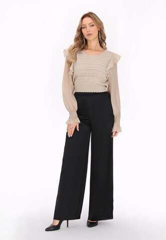 faina Trui in Beige