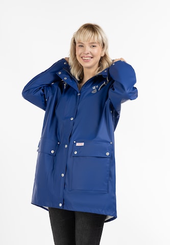 MYMO Raincoat in Blue: front