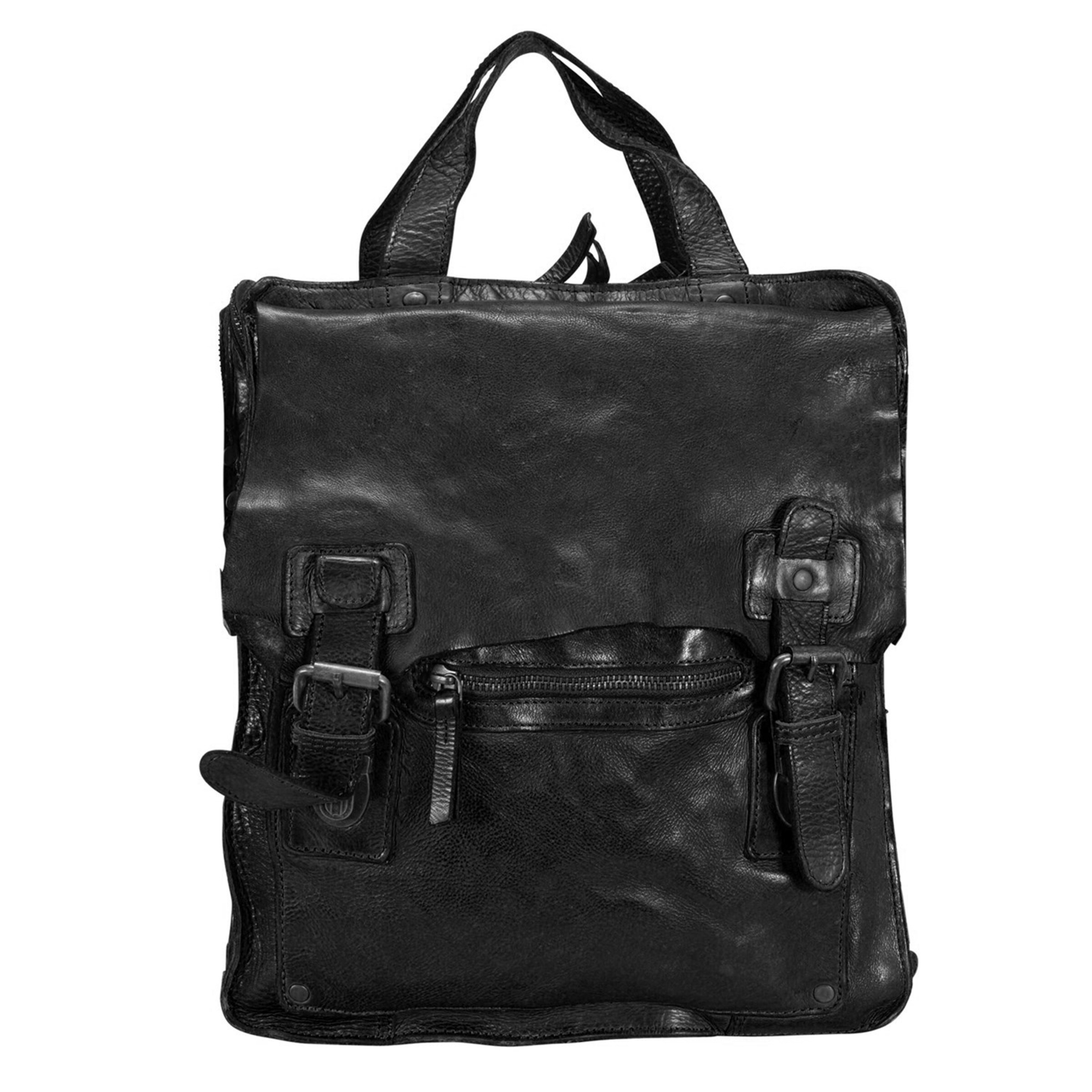 Harold's Handtasche 'Submarine' in Schwarz: Vorderseite