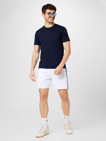 Sergio Tacchini Regular Shorts 'DAMARINDO' in Weiß