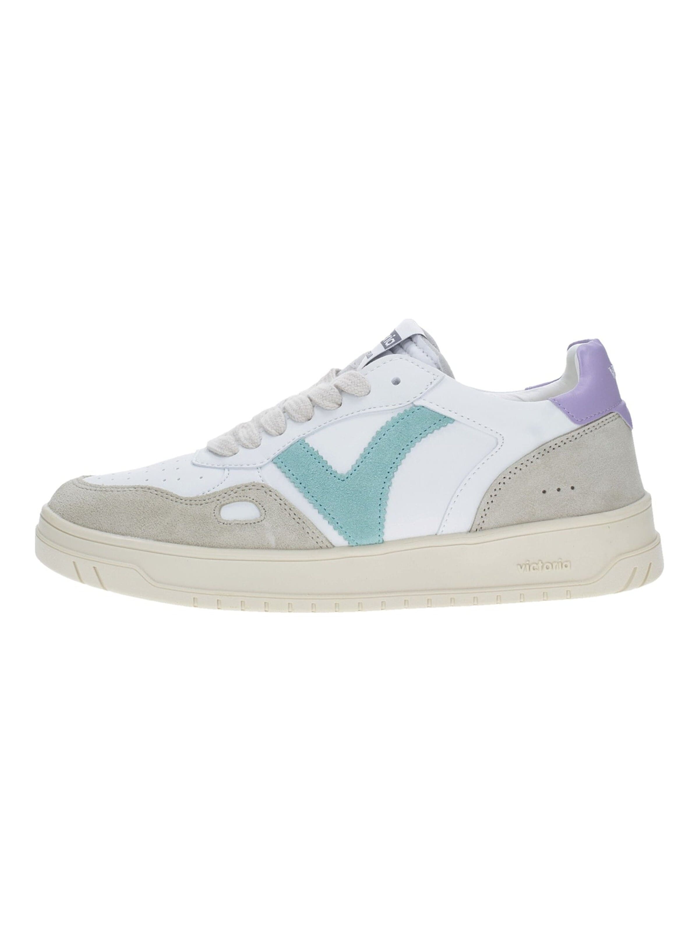 Sneaker bassa di Victoria Shoes in lilla: frontale