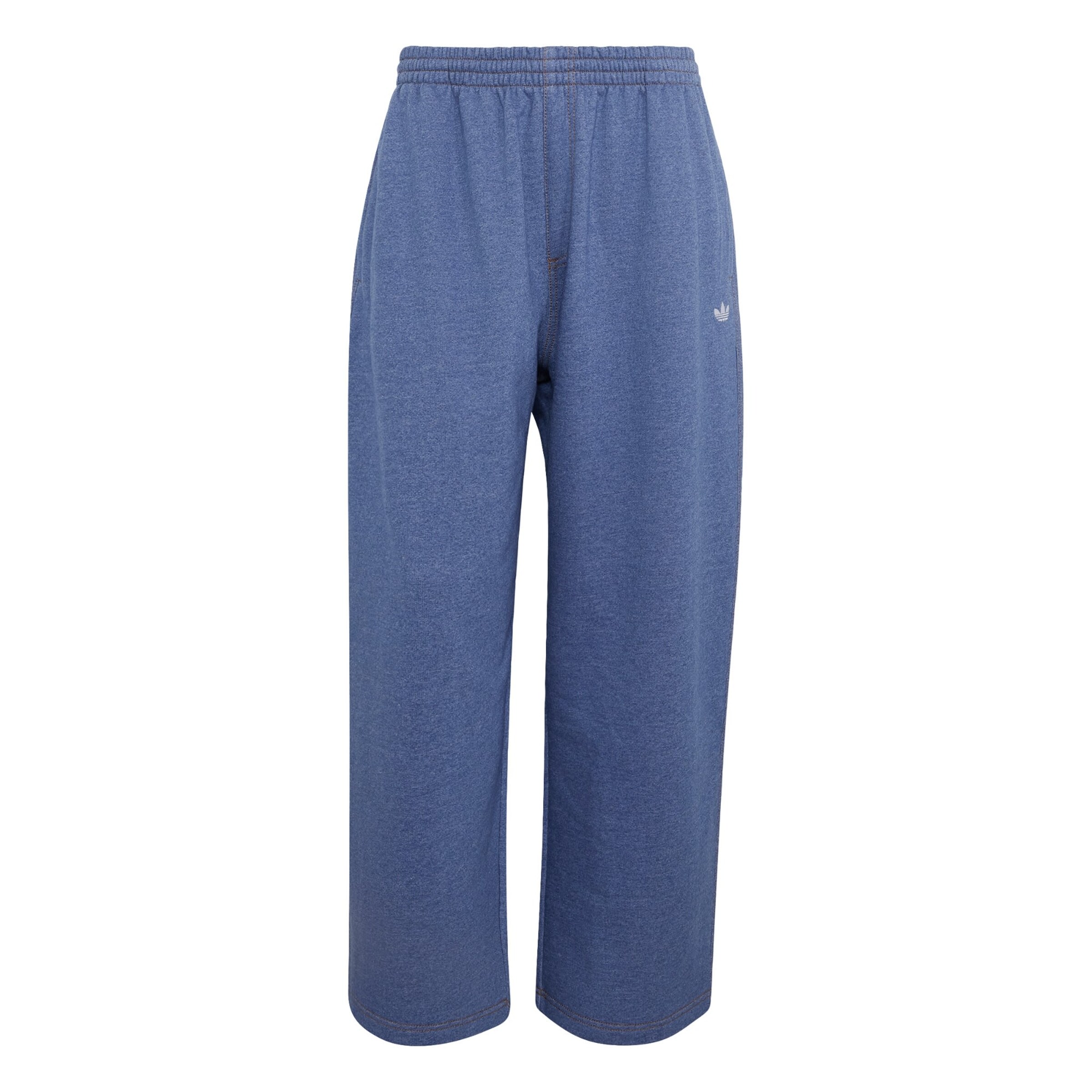 ADIDAS ORIGINALS Baggy Broek 'Trefoil Essentials' in Blauw: voorkant