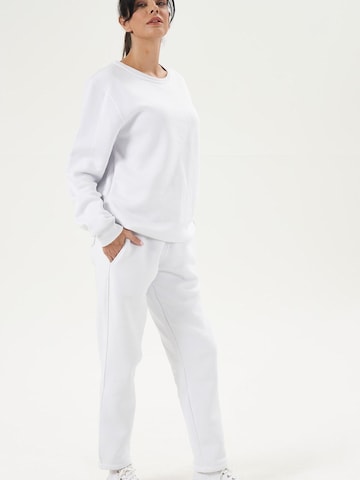 LOUIS LECLER Slimfit Broek 'Elise' in Wit