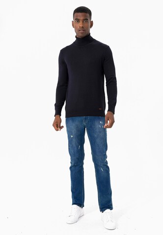 Jimmy Sanders Pullover in Blau