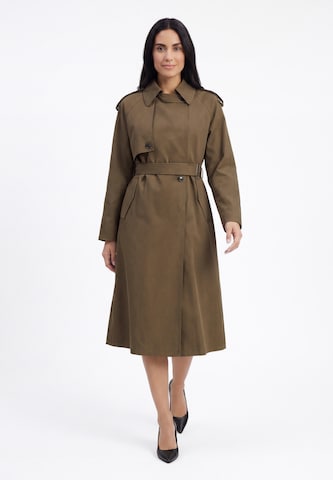 Manteau mi-saison usha BLACK LABEL en marron