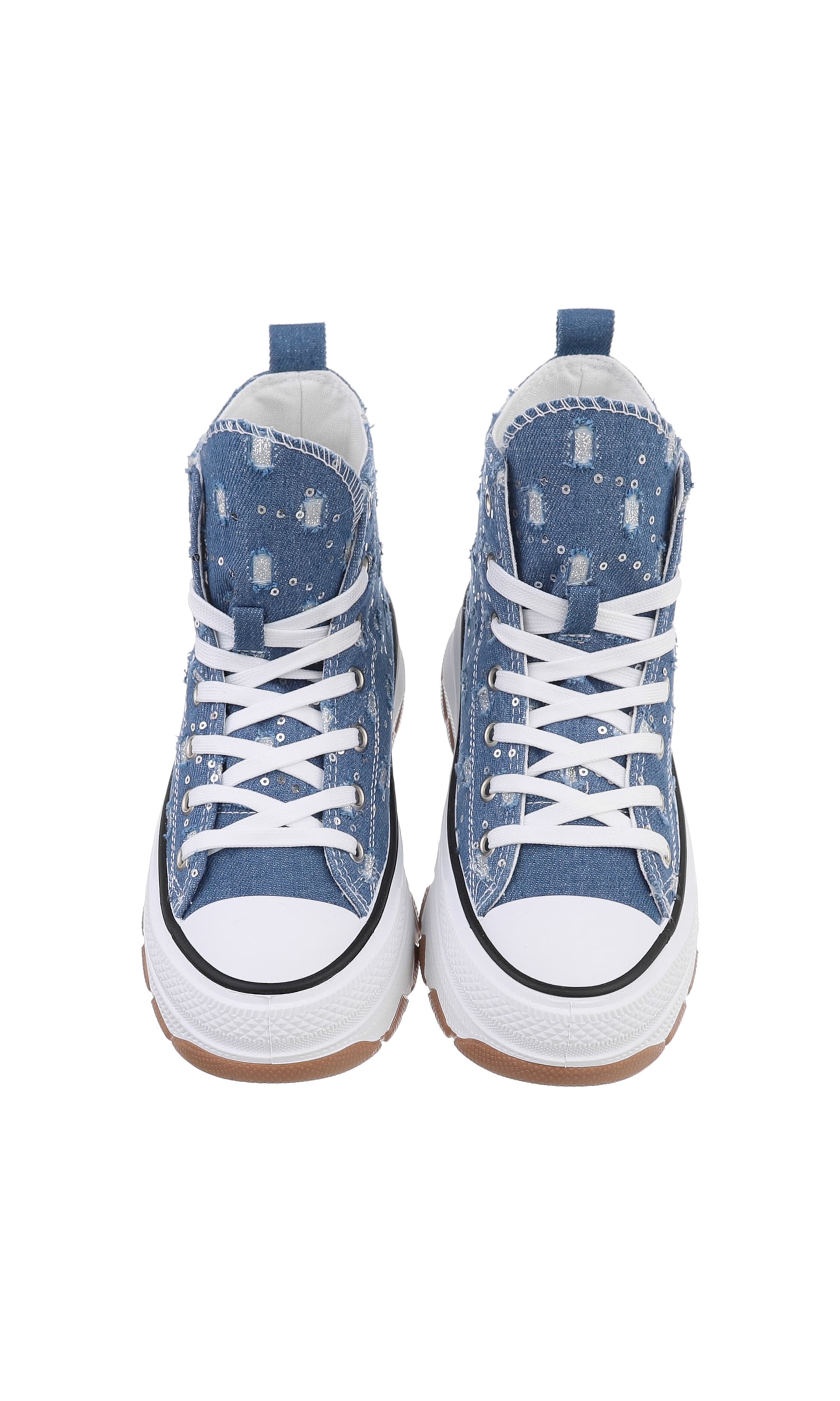 Ital-Design Sneaker in Blau