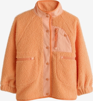 Next Fleecejacke in Orange: Vorderseite