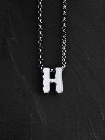 Collana 'Letter H' di REYTEL in argento