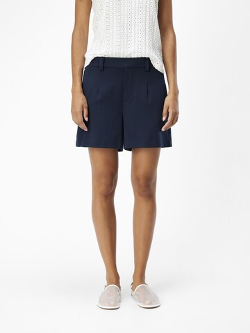 OBJECT Regular Broek 'Lisa' in Blauw: voorkant