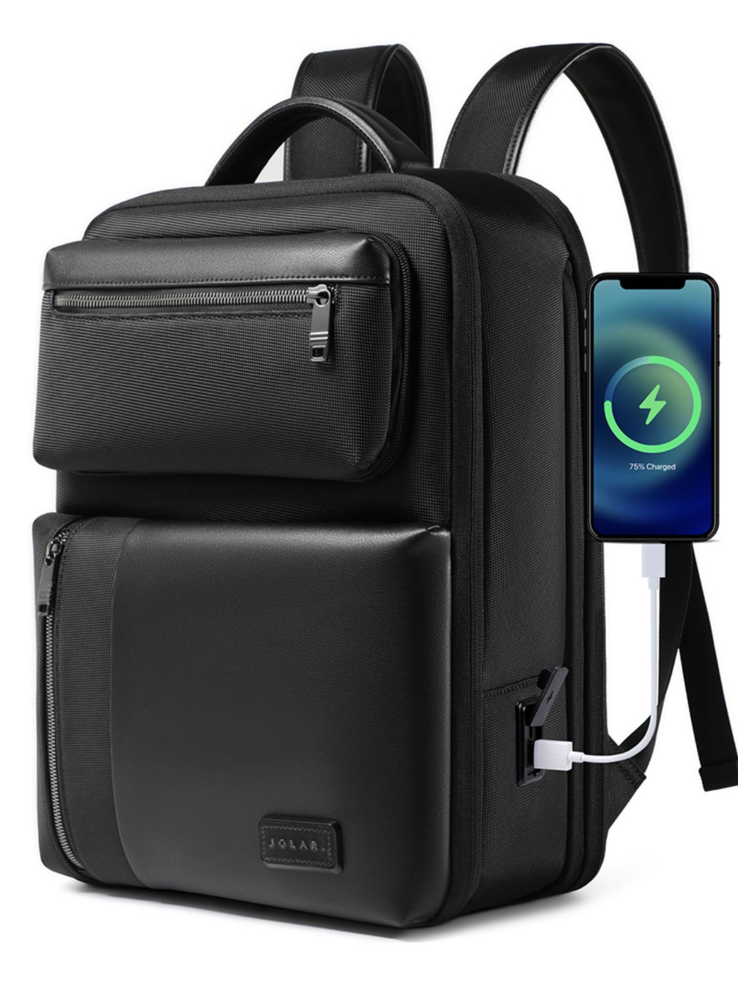 jolar Backpack 'SMART' in Black