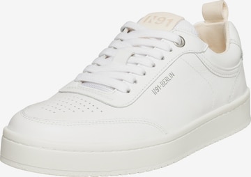 N91 Sneakers laag 'Court W AB' in Wit: voorkant