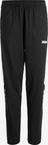 JAKO Regular Workout Pants 'Power' in Black: front