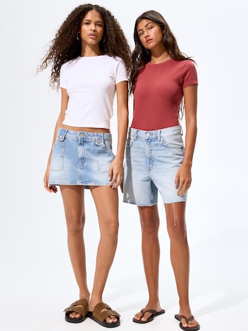 Maglietta di Pull&Bear in rosso: frontale