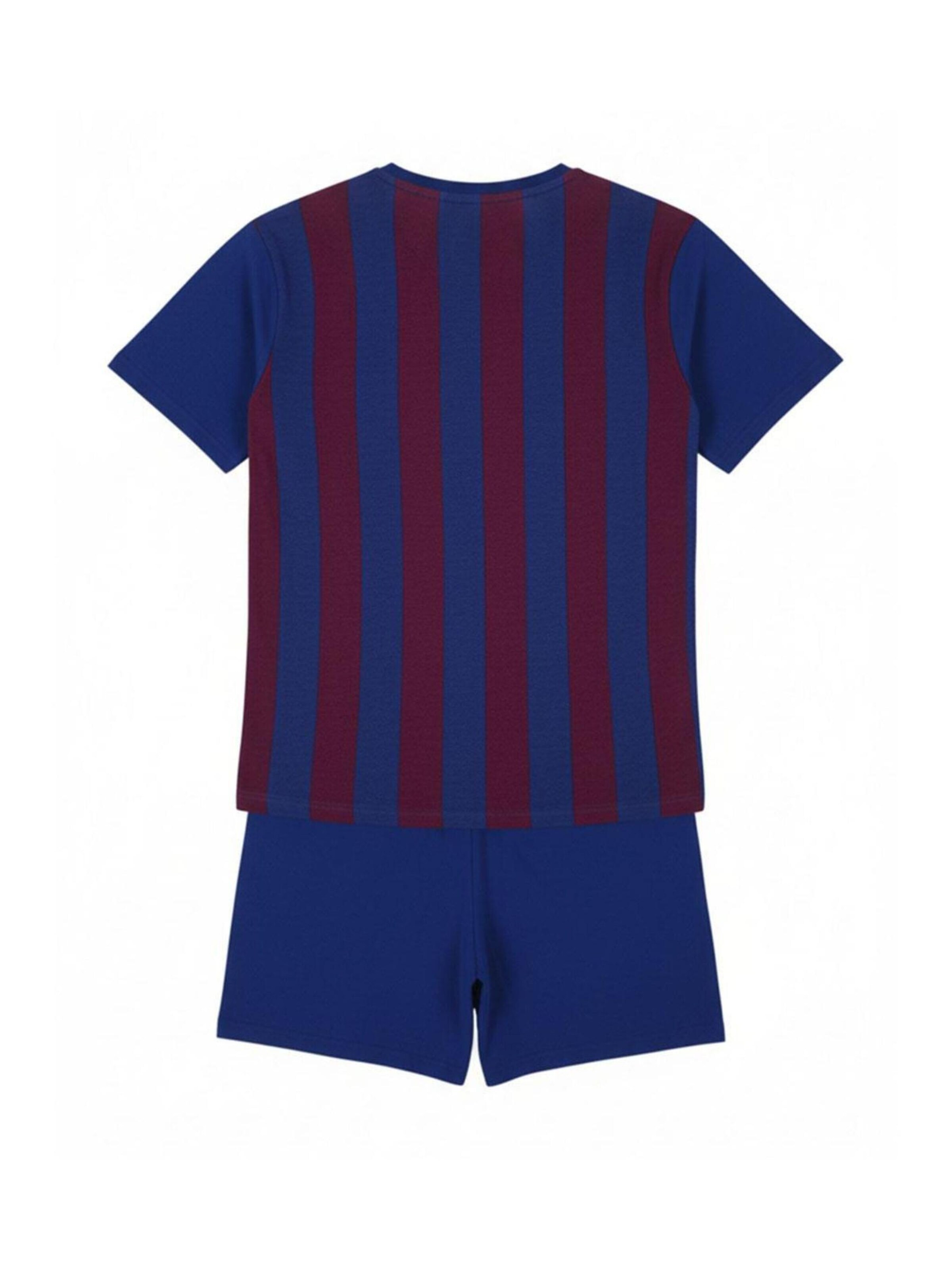 Pyjama 'FC Barcelona Kinder Sommer Schlafanzug Shorty' Cerdá en bleu
