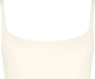 GOD SAVE QUEENSBodi 'Second Skin Square-Neck Bodysuit' - bež boja: prednji dio