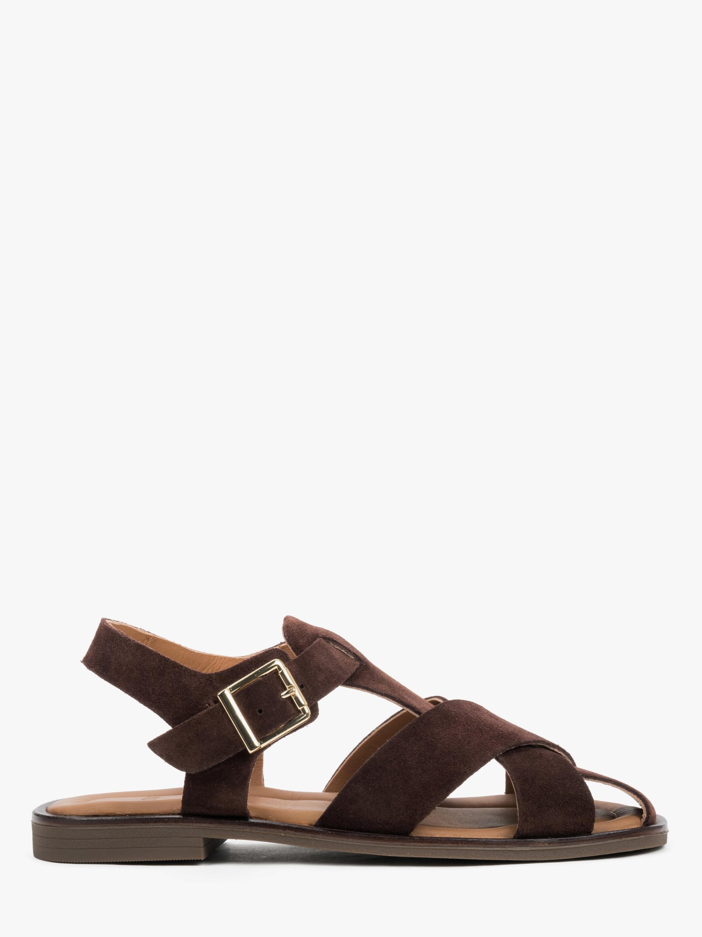 Sandales '144-4020' Estro en marron : devant