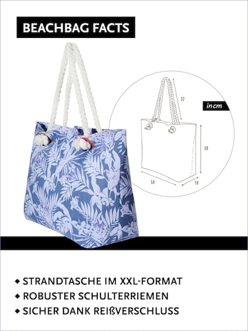 DonDon Beach Bag in Blue