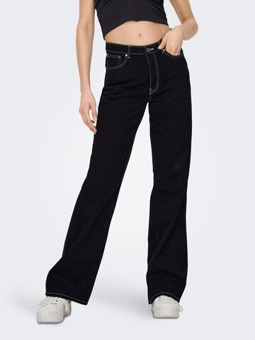 ONLY Flared Jeans 'Juicy-Darsy' in Black: front