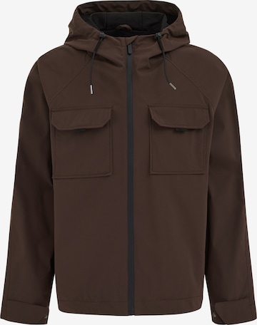 WE Fashion Välikausitakki värissä ruskea: etupuoli