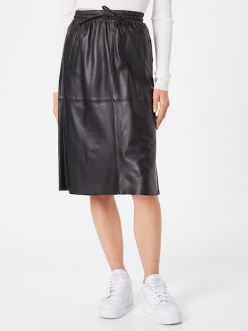 OAKWOOD Skirt 'BAMBA' in Black: front