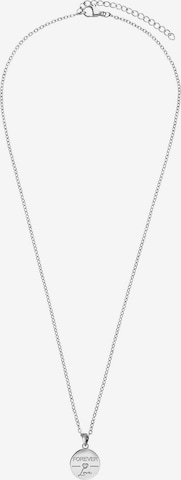Lucardi Necklace 'Chic' in Silver: front