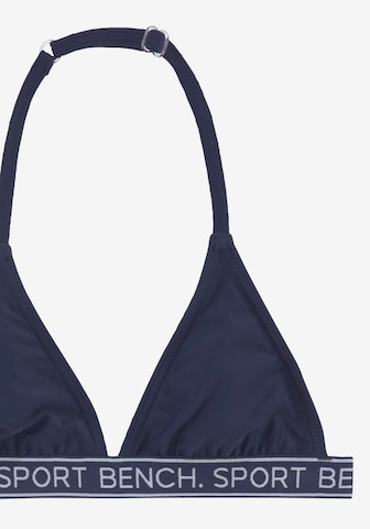 BENCH Triangel Bikini i blå