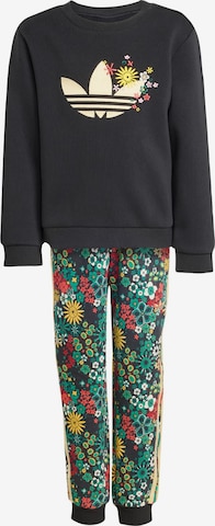 Survêtement 'Adidas Originals x Liberty London' ADIDAS ORIGINALS en noir : devant