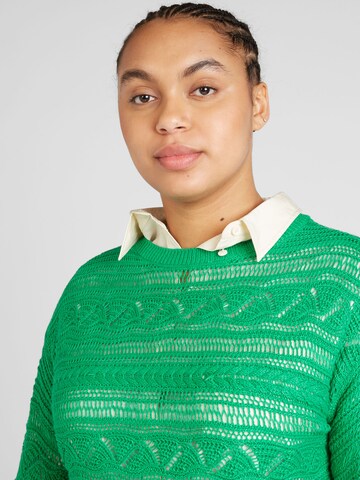 Pull-over 'CLAMAR' Vero Moda Curve en vert