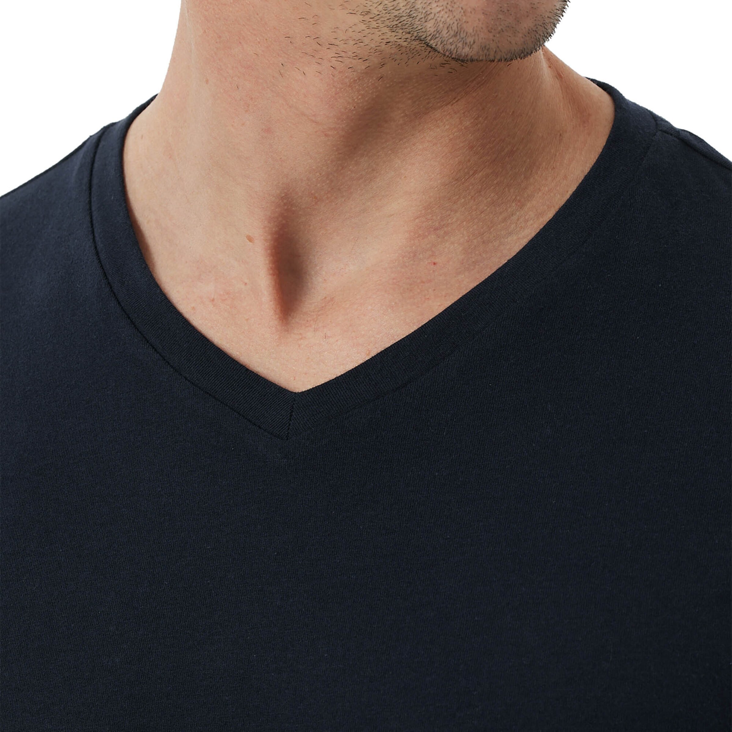 SCHIESSER Pyjama 'Casual Essentials' in Blau