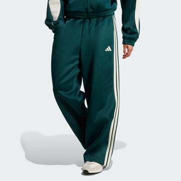 ADIDAS SPORTSWEAR Широкий Спортивные штаны 'Stadium' в Зеленый: спереди