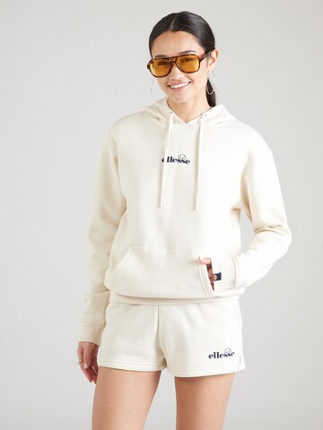 ELLESSE Sweatshirt 'JAZANA' in White: front