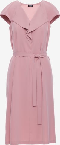Stylove Šaty 'Sukienka z żabotem' – pink: přední strana
