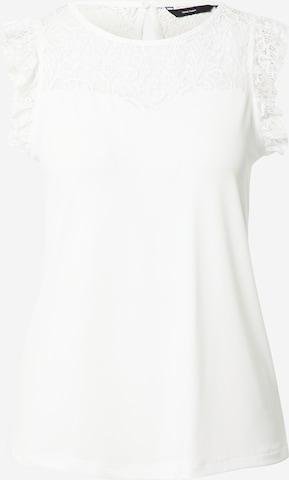 Camicia da donna di VERO MODA in bianco: frontale