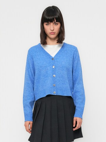 JDY Cardigan 'JDYSUPER' i blå: forside