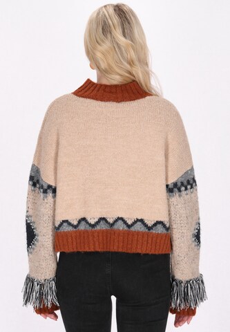 IZIA - Jersey en beige